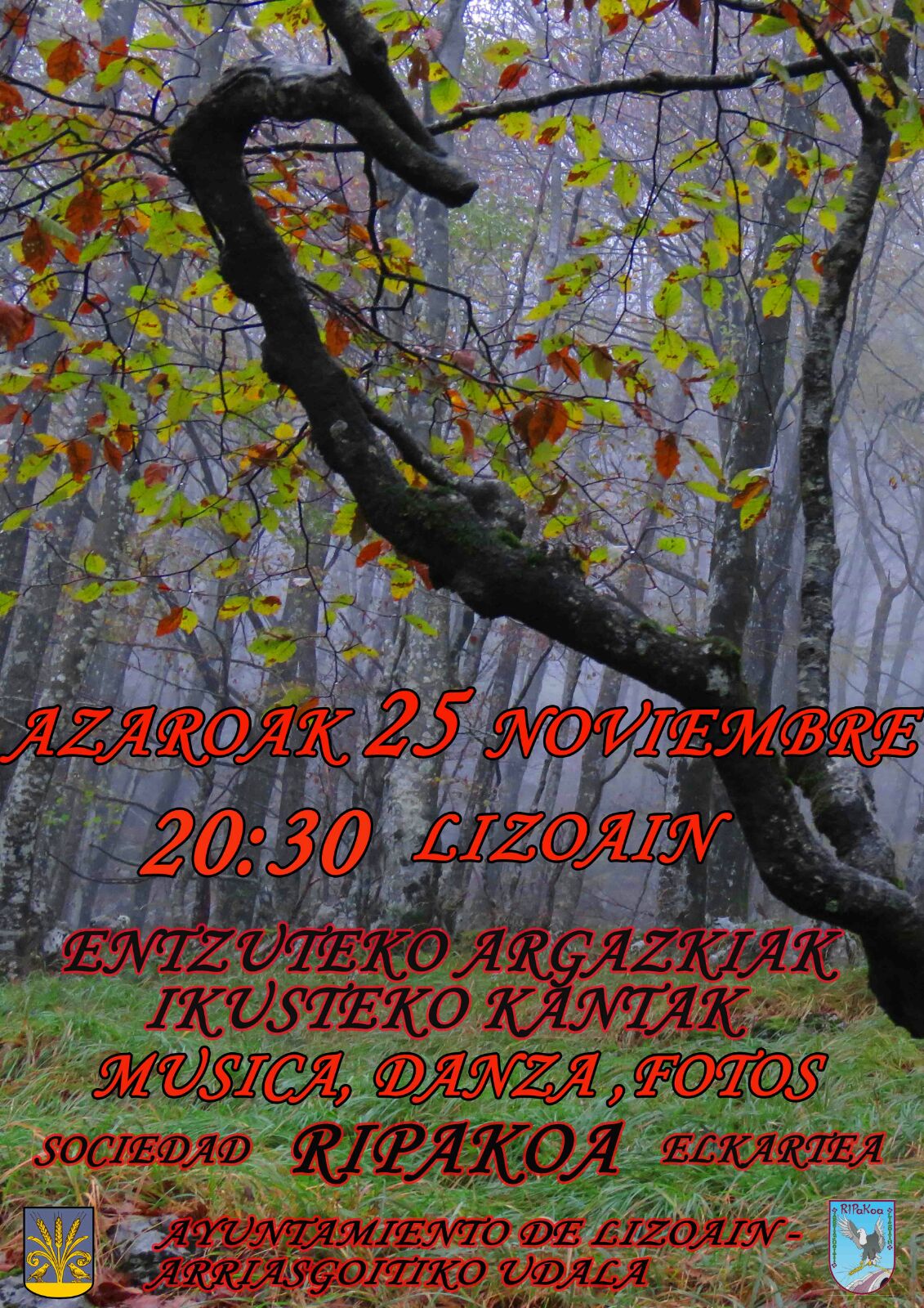 Entzuteko argazkiak ikusteko kantak/Música, danza, fotos Entzuteko argazkiak ikusteko kantak/Música, danza, fotos