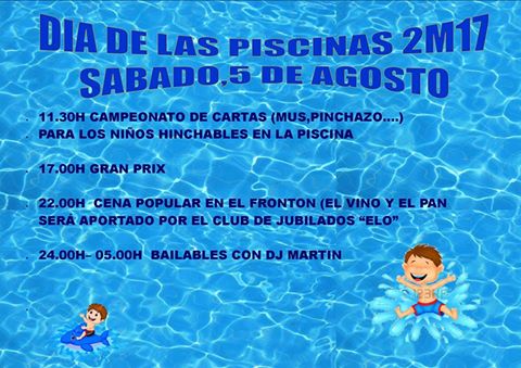 5 de Agosto. Día de las piscinas Monreal