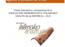 Lizoainibar-Arriasgoitin: “Eloko teileriaren hilobia”/ Lizoain-Arriasgoiti:”La Fosa de la tejería de Monreal”