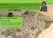 Charla en Lizoain-Arriasgoiti “Banderas de nuestros antepasados. La guerra de bandos en el siglo XV en el prepirineo”/Hitzaldia Lizoainibar-Arriasgoitin: “Gure arbasoen banderak. Bando gerrak XV. mendean Pirinioaurrean”