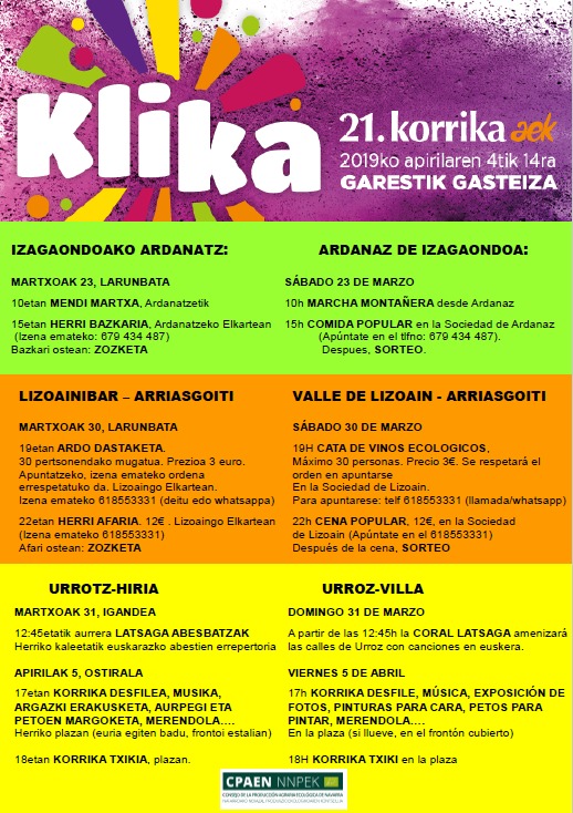 Actividades «KORRIKA» Lizoain-Arriasgoiti, Urroz e Izagaondoa/»KORRIKA» jarduerak Lizoainibar-Arriasgoitin, Urrotzen eta Izagaondoan Actividades «KORRIKA» Lizoain-Arriasgoiti, Urroz e Izagaondoa/»KORRIKA» jarduerak Lizoainibar-Arriasgoitin, Urrotzen eta Izagaondoan