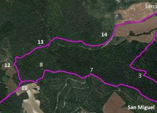 Sendero señalizado circular en Lerrutz/Ibilbide zirkularra seinalizatua Lerrutzen