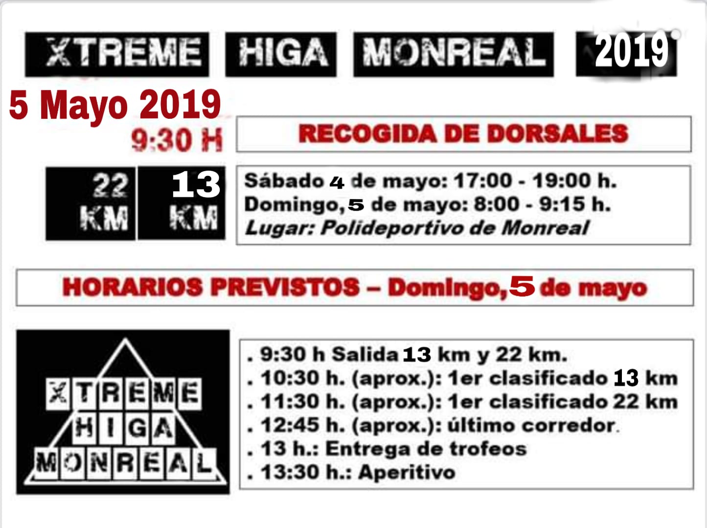 Xtreme Higa de Monreal 2019