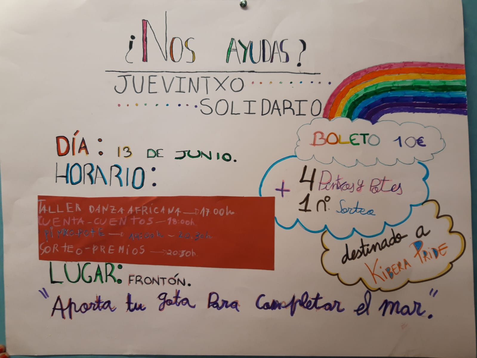 FIESTA SOLIDARIA COLEGIO SANTA BÁRBARA DE MONREAL