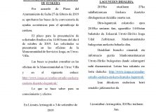 Ayudas al aprendizaje del euskera en Lizoain-Arriasgoiti/ Euskera ikasteko laguntzak Lizoainibar-Arriasgoitin