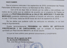 Peatonalización de la calle y la plaza del Mercado/Kalearen peatonalización-a eta Merkatuko plaza