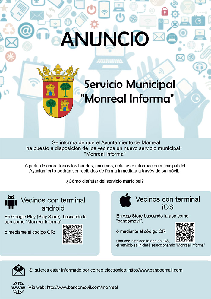 Nueva appp bando móvil Monreal/Telefono mugikorreko aplikazio berria