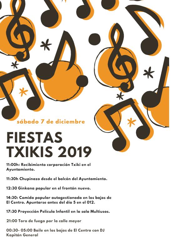 Fiestas Txikis 2019