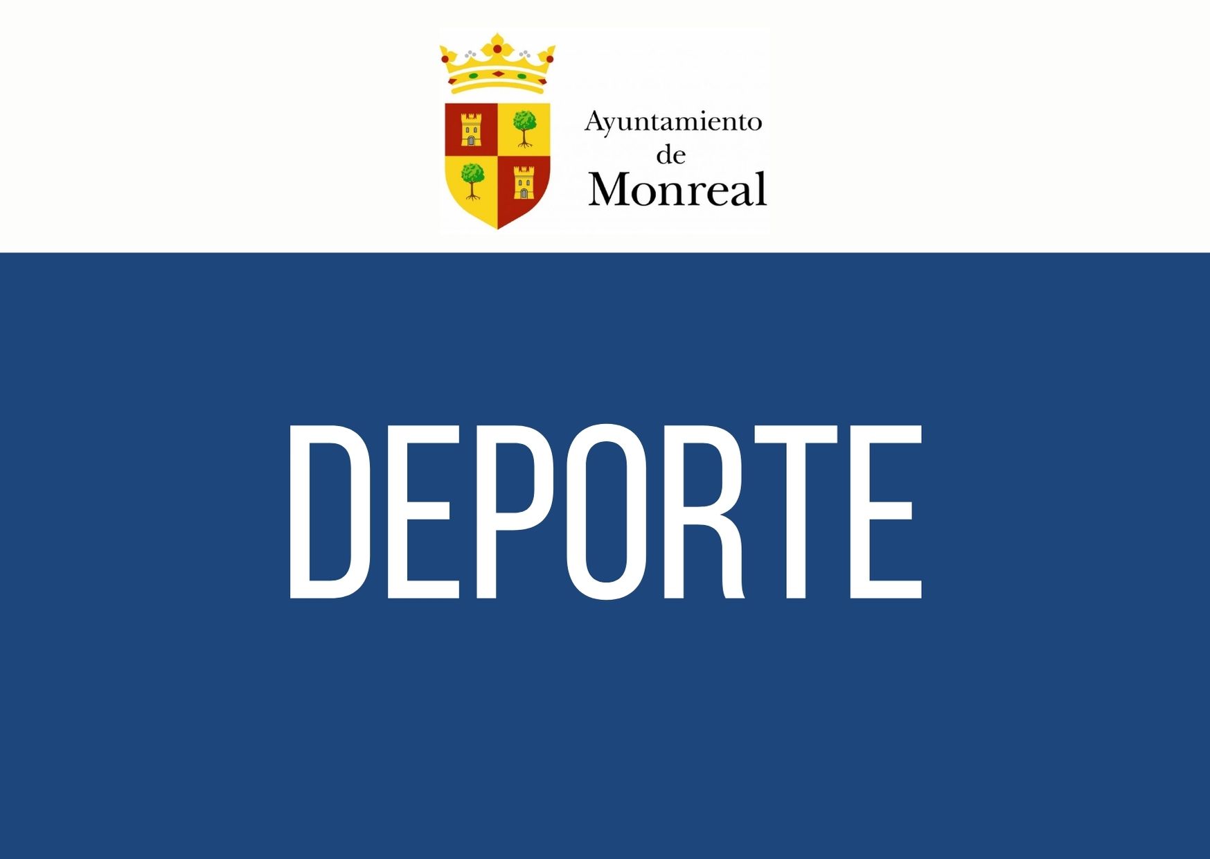 Oferta de actividades Ayuntamiento de Monreal Curso 2022/2023