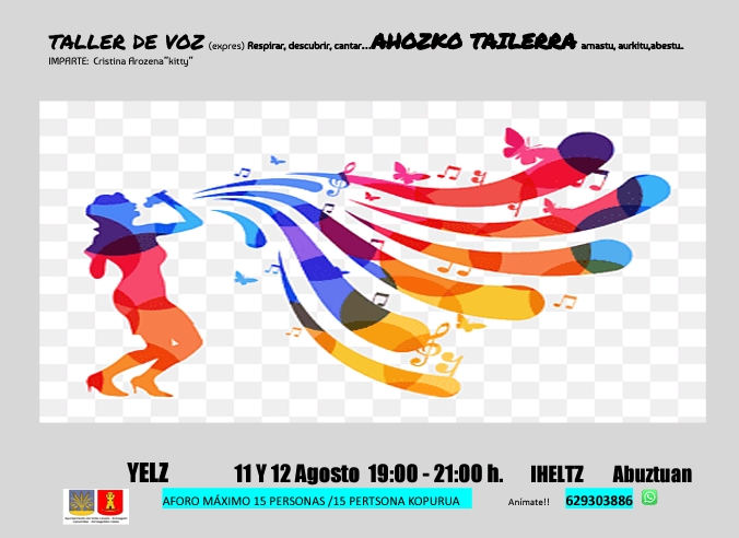 Taller de voz en Yelz/Ahozko tailerra Iheltzen