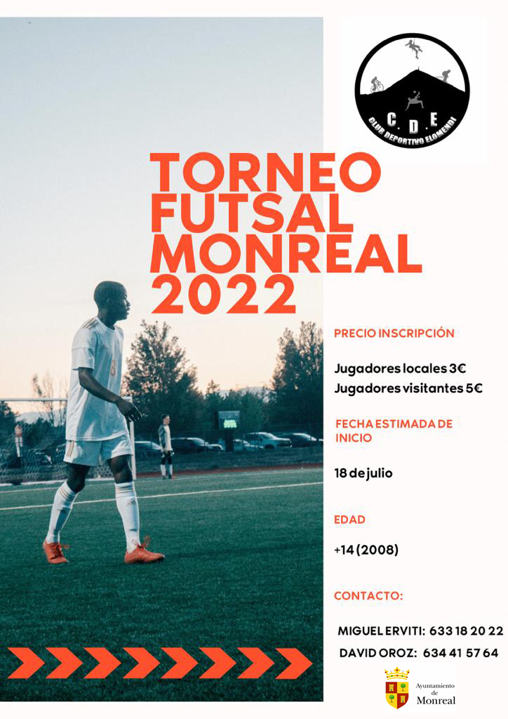 TORNEO FUTSAL MONREAL 2022